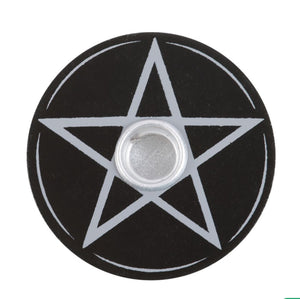 Pentagram Spell Candle Holder