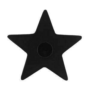 Black Star Candle Holder