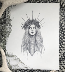 Demeter Fine Art Print by Caitlin McCarthy