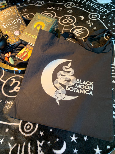 Black Moon Botanica Tote Bag
