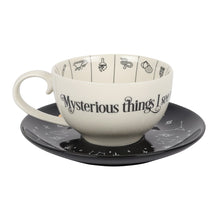 Load image into Gallery viewer, Fortune Telling Tea Cup &amp; Saucer Set